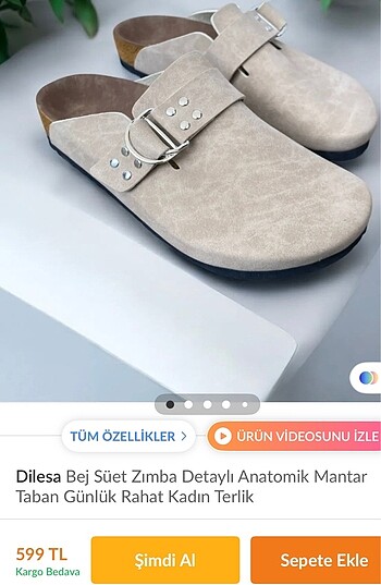 38 Beden camel Renk Kadın terlik
