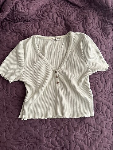 pull and bear crop üst