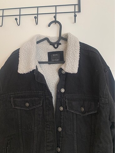 Bershka oversize suni yünlü kot ceket