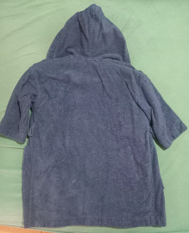 Avengers marka kaliteli 
Kapüşonlu Erkek Çocuk lacivert Bornoz - Görsel 2