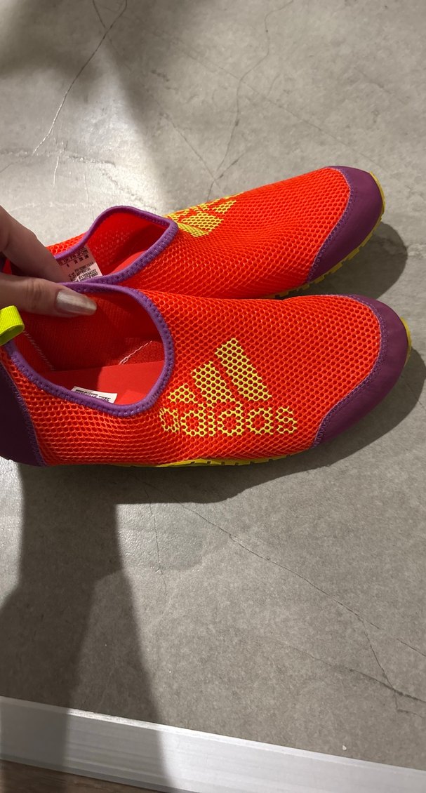 Kadım Kırmızı Spor Su Ayakkabısı Velcro - Görsel 2