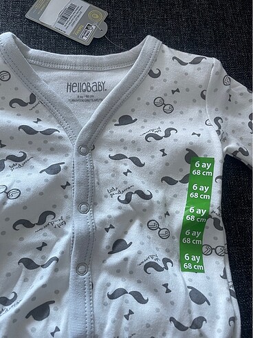 HelloBaby 6 aylık erkek bebek pijama takımı