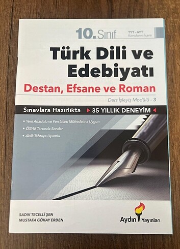 10. Sınıf aydın yayınları ders işleyiş modülleri Türk dili ve ed