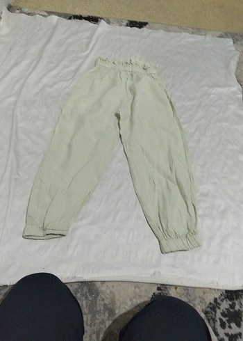 Zara 7 yaş kız lastikli pantolon