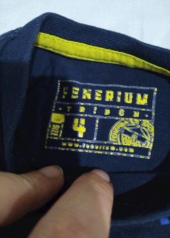 Fenerium Fenerbahçe Baskılı Koyu Mavi Erkek Tişört