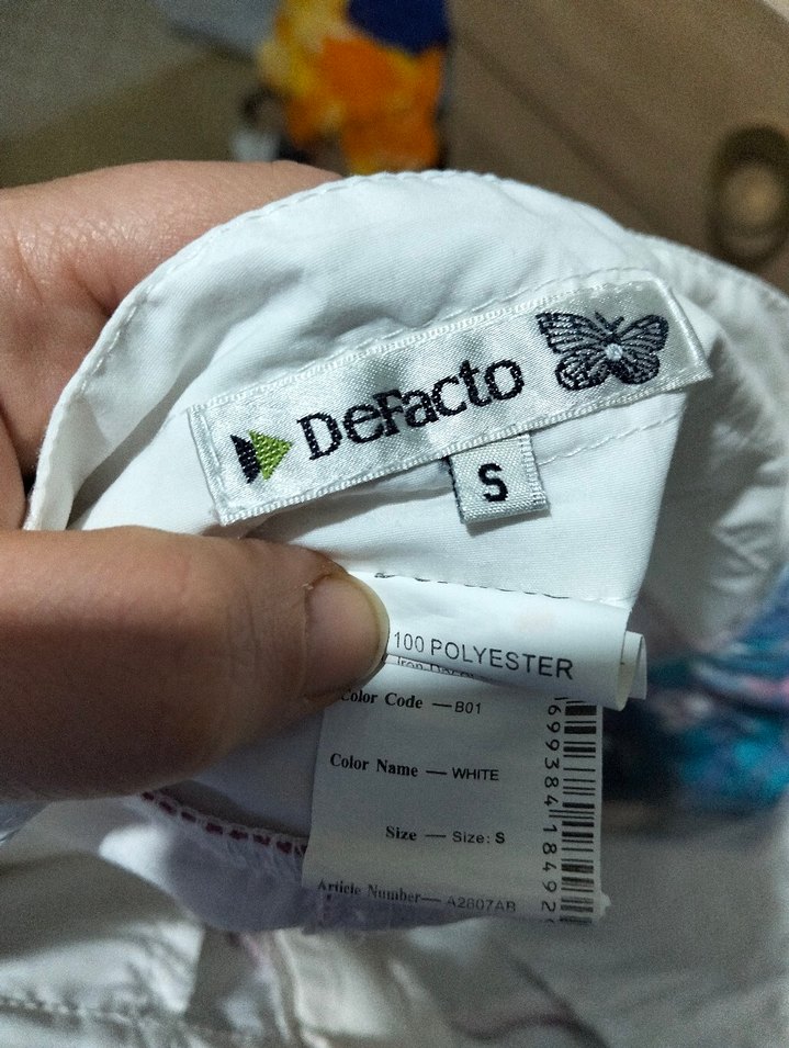 Beyaz Desenli Erkek Mini Şort - Görsel 3