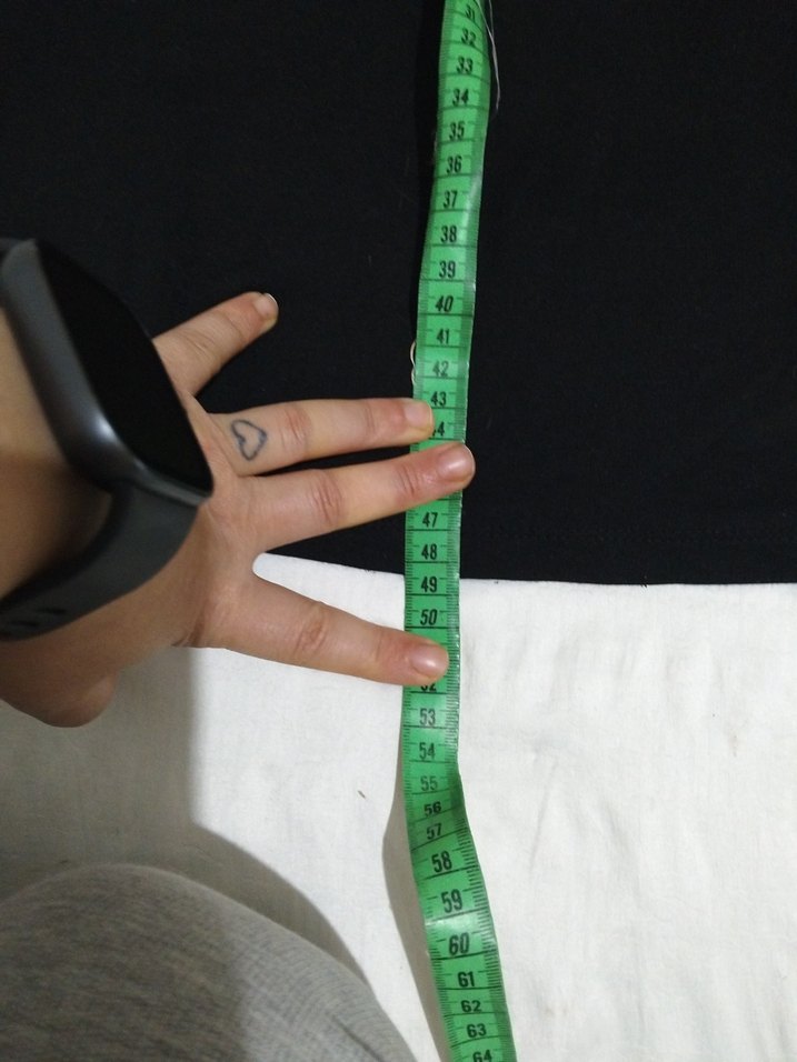 Kız Çocuk Siyah Uzun Kollu Goth Tişört - Görsel 4