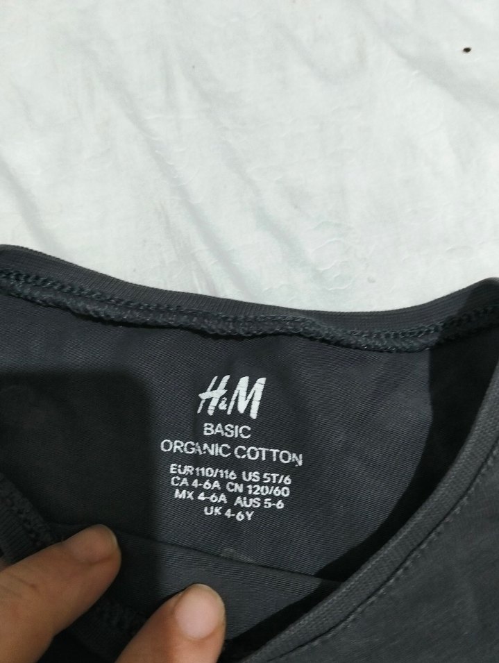 Kız Çocuk Uzun Kollu Düğmeli Tişört - Görsel 2