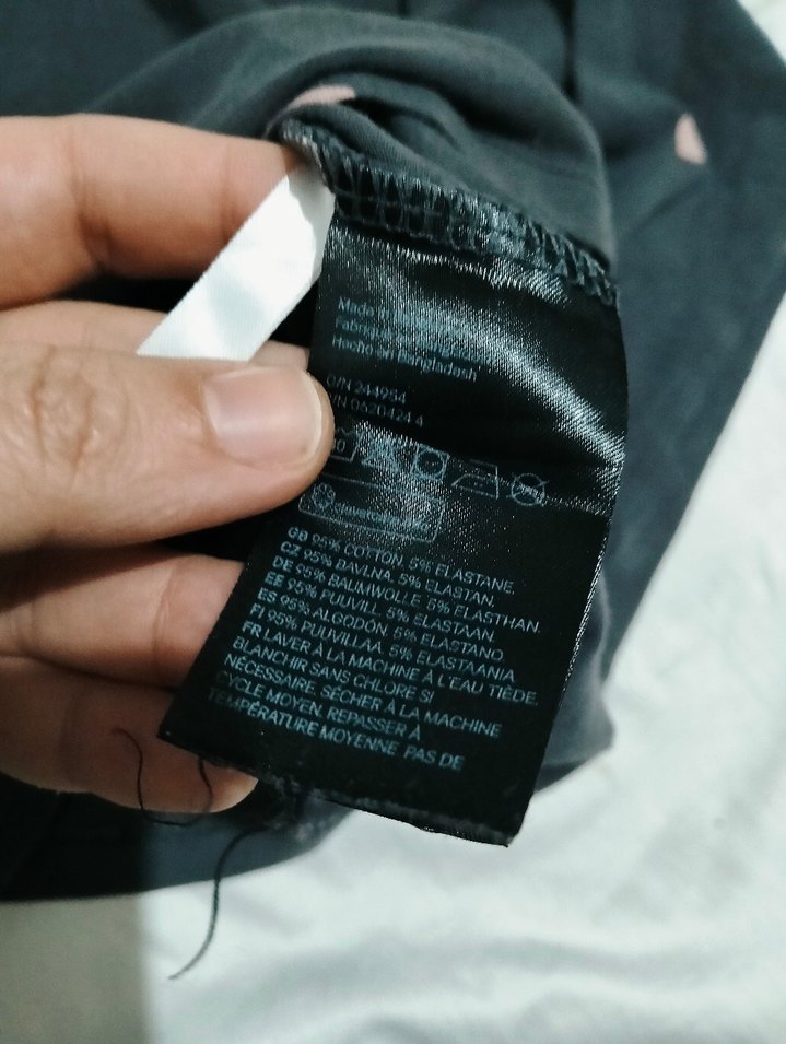 Kız Çocuk Uzun Kollu Düğmeli Tişört - Görsel 4