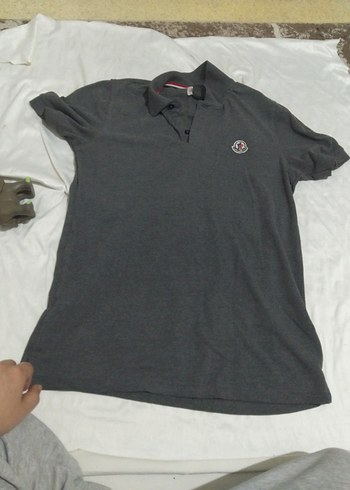 Gri Kısa Kollu Polo Yaka Erkek Tişört - Görsel 8