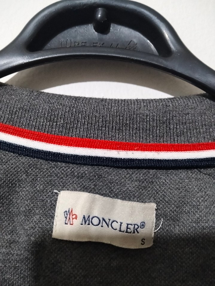 Gri Kısa Kollu Polo Yaka Erkek Tişört - Görsel 2