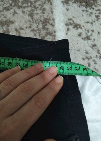 Erkek Siyah Kemerli Regular Fit Kot Pantolon - Görsel 4