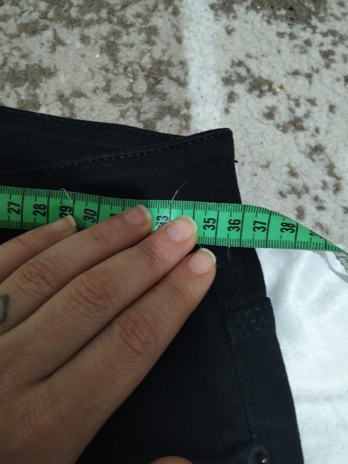 Erkek Siyah Kemerli Regular Fit Kot Pantolon - Görsel 4