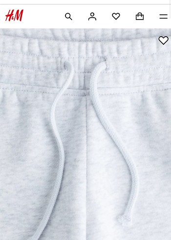 Gri Midi Kadın Keten Eşofman Altı - Görsel 8