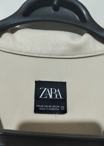 Bej Süet Kadın Blazer Ceket - Görsel 2