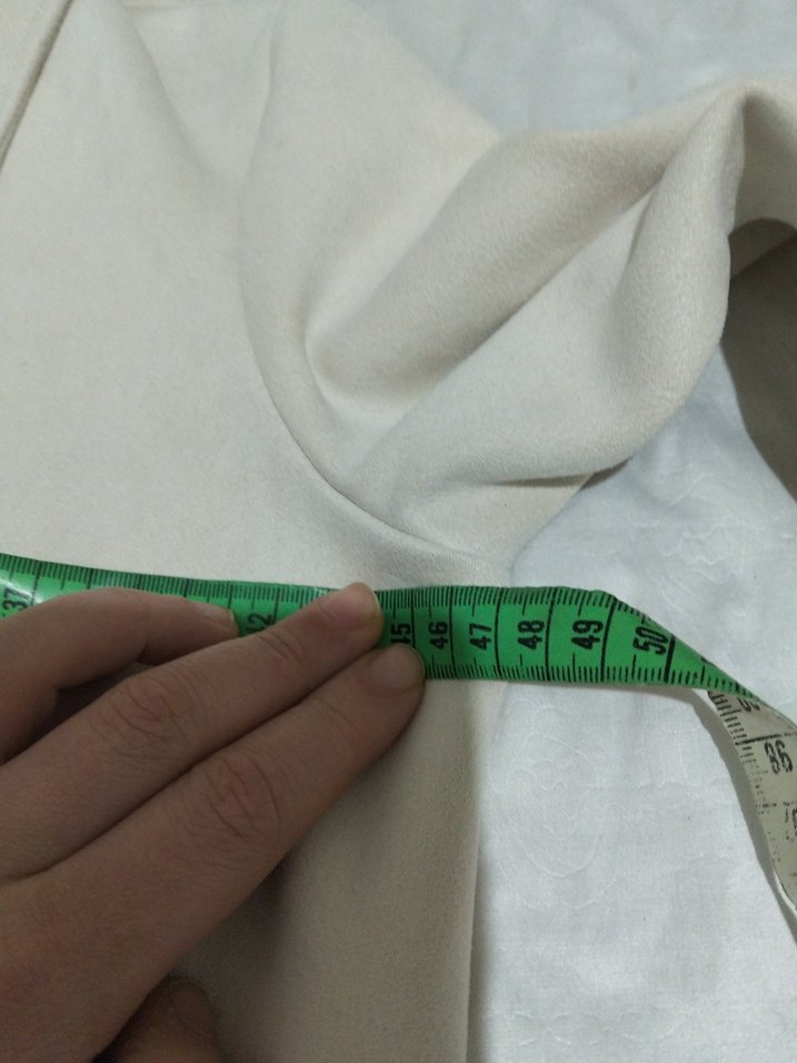 Bej Süet Kadın Blazer Ceket - Görsel 5