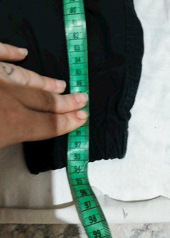 29 Beden siyah Renk Siyah Bel Bantlı Rahat Kesim Erkek Kot jogger Pantolon