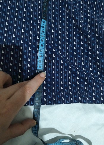 xl Beden lacivert Renk Lacivert Desenli Kısa Kollu Polo Tişört