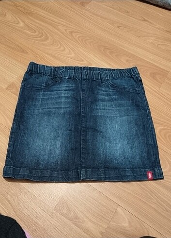 34.36 beden denim kısa etek 