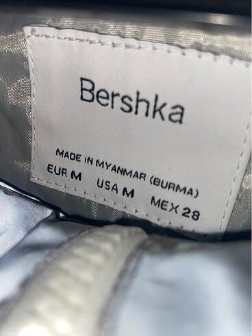m Beden BERSKA hologram ceket