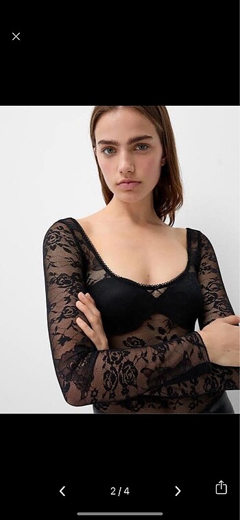Bershka Berska bambi dantel body