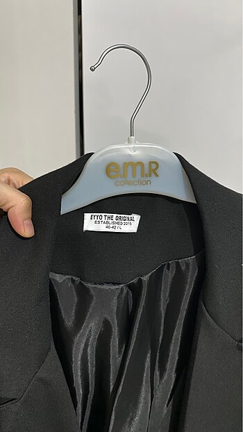 40 Beden Modaaksa siyah blazer