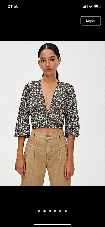 m Beden pull and bear bluz