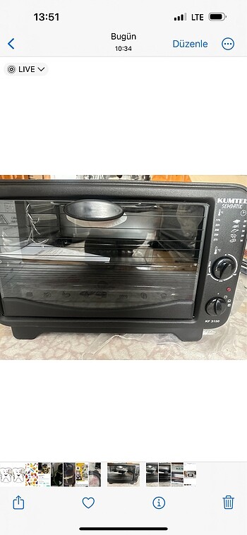 Kumtel #kumtel midi fırın