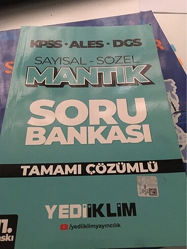 ALES KPPS DGS Sayısal sözel mantık soru bankası