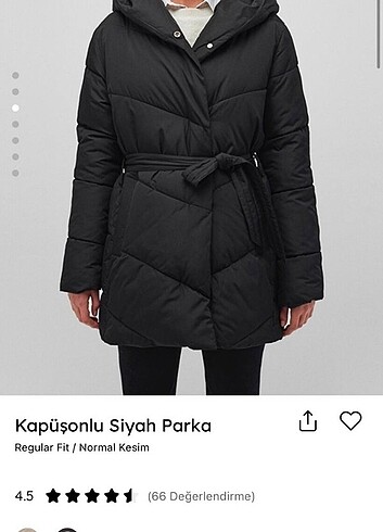 Mavi marka az kullanılmiş kadın mont