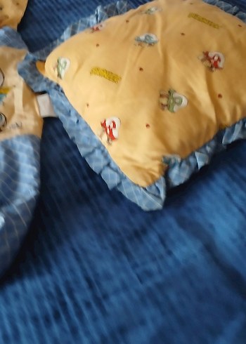 şirinler yastık ve çantası - Görsel 4