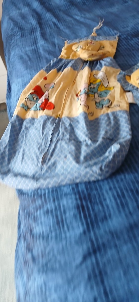 şirinler yastık ve çantası - Görsel 3