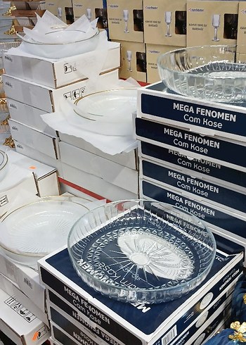 Altın Renkli Desenli Tepsi - Görsel 4