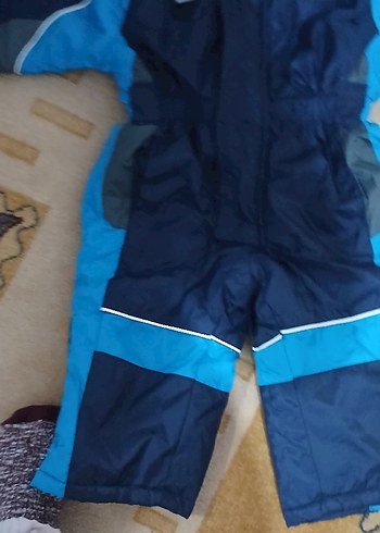 Kemerli Lacivert Bebek Kayak Tulumu yurt dışı ürünü - Görsel 4