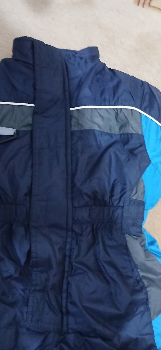 Kemerli Lacivert Bebek Kayak Tulumu yurt dışı ürünü - Görsel 3