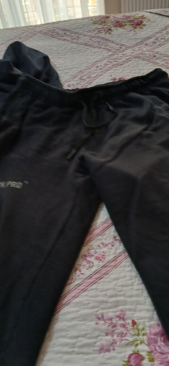 Mavi jeans eşofman altı - Görsel 4