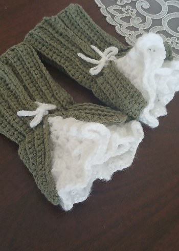 Örgü Bohem Kadın Eldiveni sipariş alınır - Görsel 3