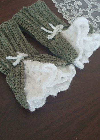 Örgü Bohem Kadın Eldiveni sipariş alınır - Görsel 4