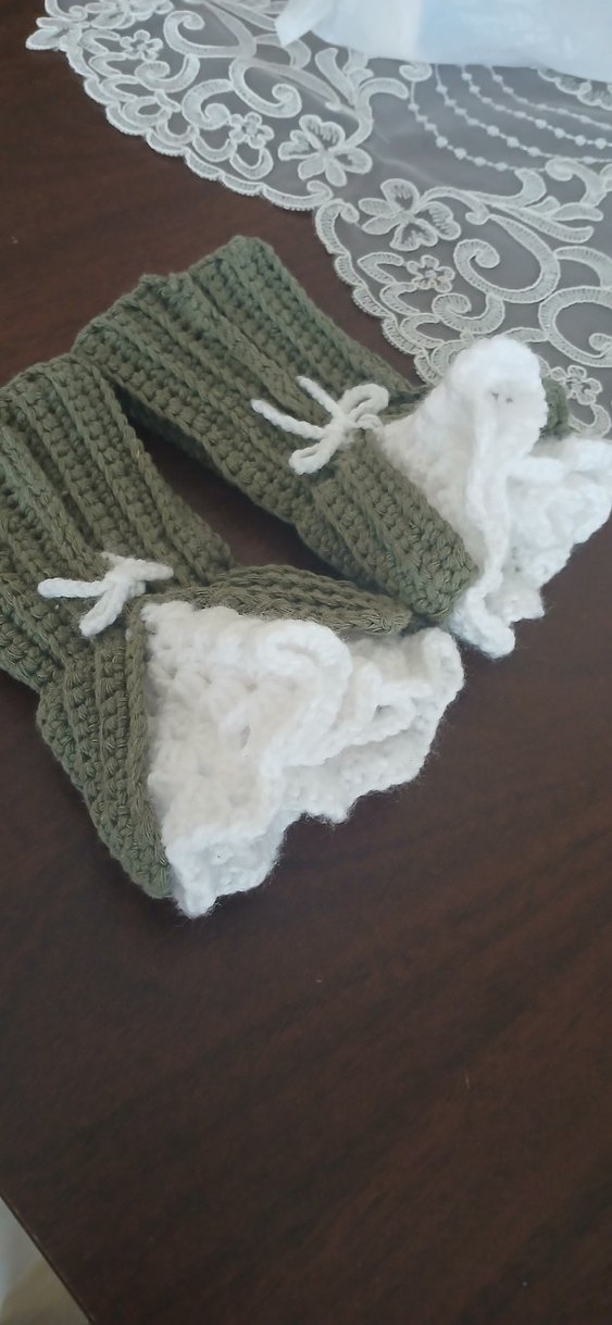 Örgü Bohem Kadın Eldiveni sipariş alınır - Görsel 4