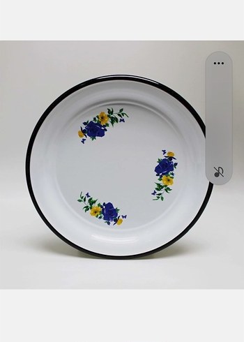 Çiçek ve Meyve emaye nostaljik twpsi - Görsel 2