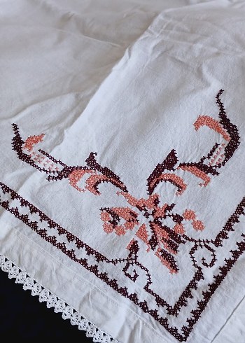 vitamin işlemeli örtü - Görsel 3