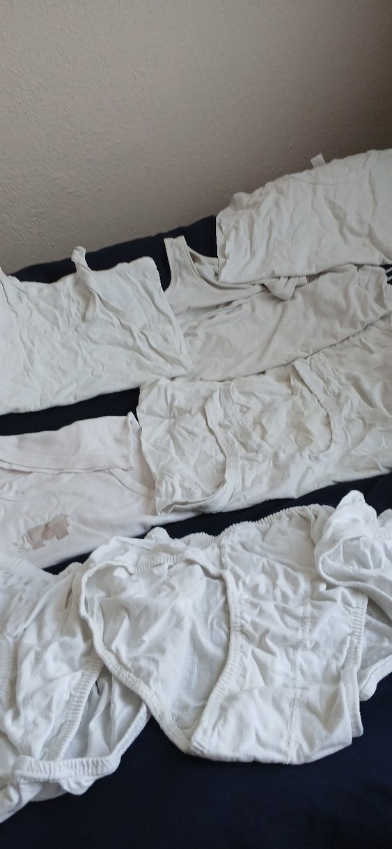 Çocuklar için beyaz içlik - Görsel 2