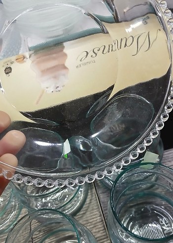 Bohem Nakışlı boncuklu tabak 6 lı fiyat - Görsel 2