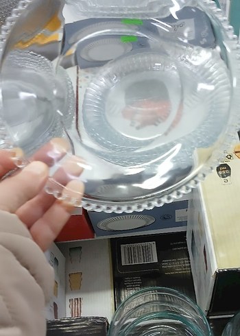 Bohem Nakışlı boncuklu tabak 6 lı fiyat - Görsel 3