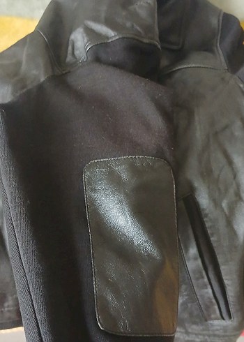 Gri Deri Biker Yelek C.C.S - Görsel 8