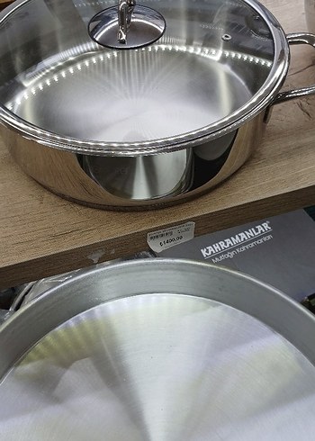 Kahramanlar Parlak Bej Tencere Kapaklı - Görsel 7