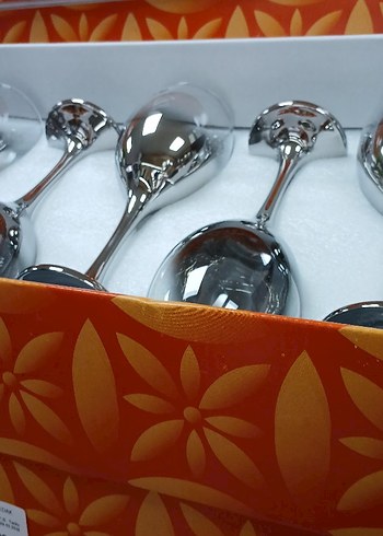 Bej Renkli İnce Cam Kadeh - Görsel 4