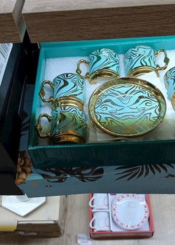 desenli fincan takımı - Görsel 2