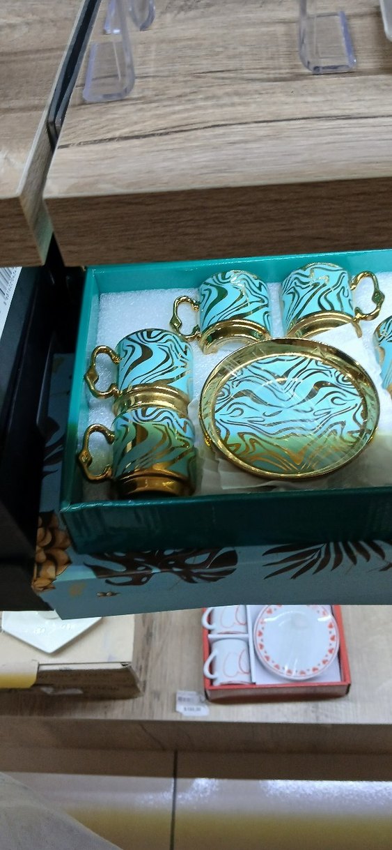 desenli fincan takımı - Görsel 3