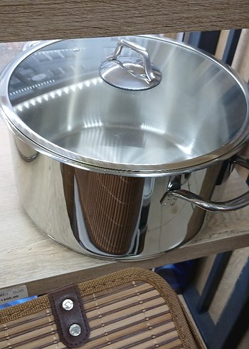 Paslanmaz Çelik Tencere ve Kapak Seti - Görsel 9